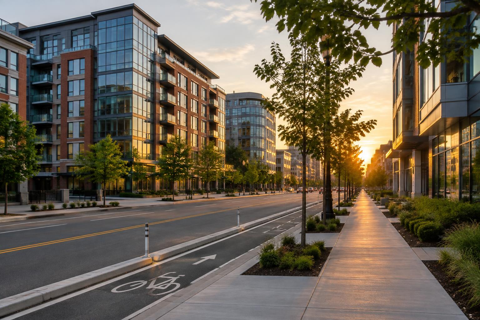 Streets and roads in Arlington, VA