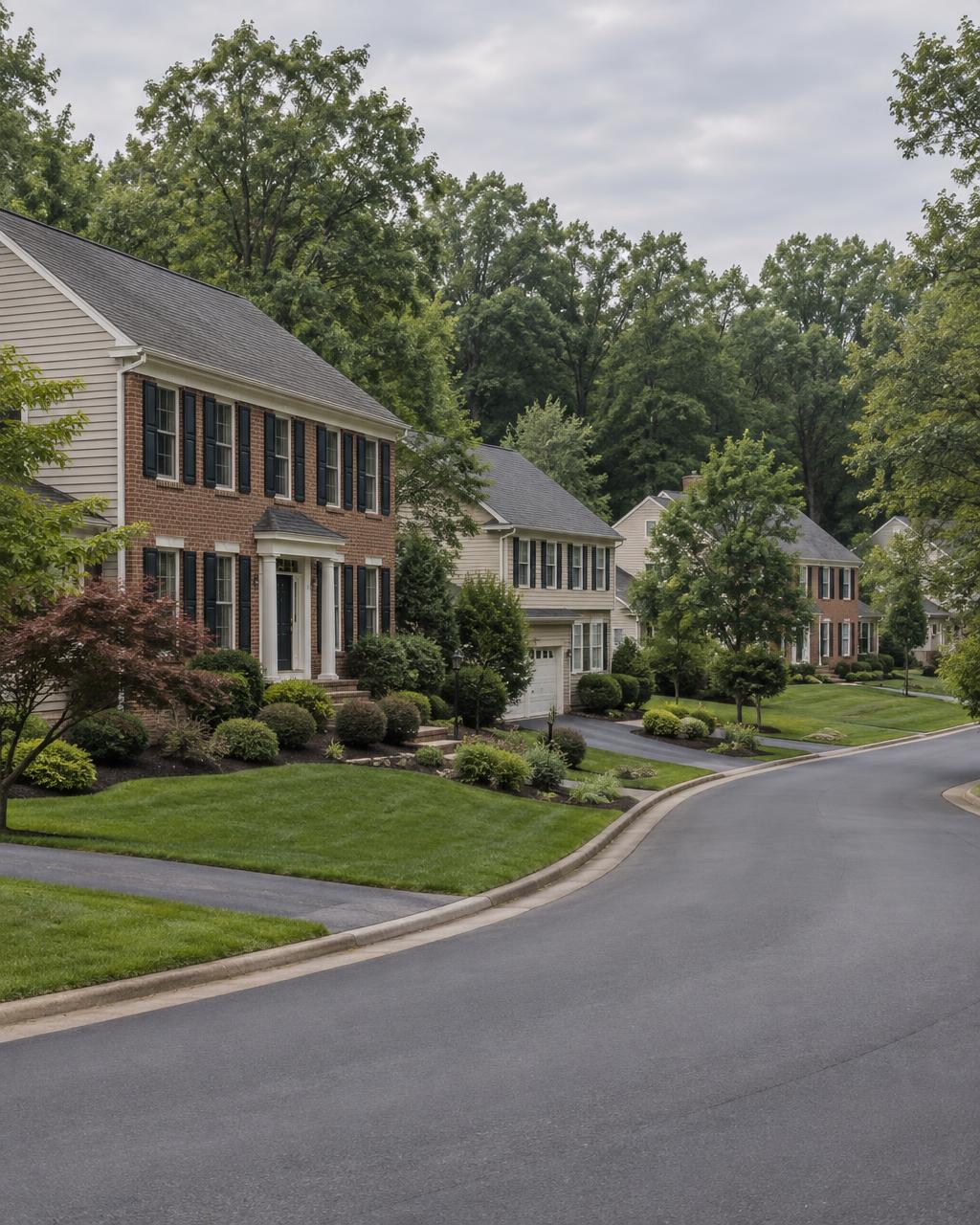 Burke neighborhood photograph